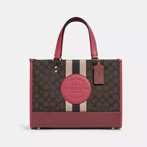 Coach Dempsey Carryall in Signature Jacquard 4113 New